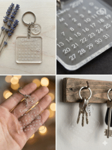 D1 Pesonalised Acrylic 3d Key Ring