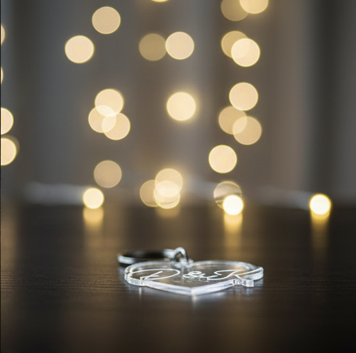 D2 Pesonalised Acrylic 3d Key Ring
