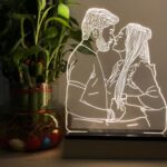 Acrylic Sketch Lamp/Acrylic Line Art Photo Lamp