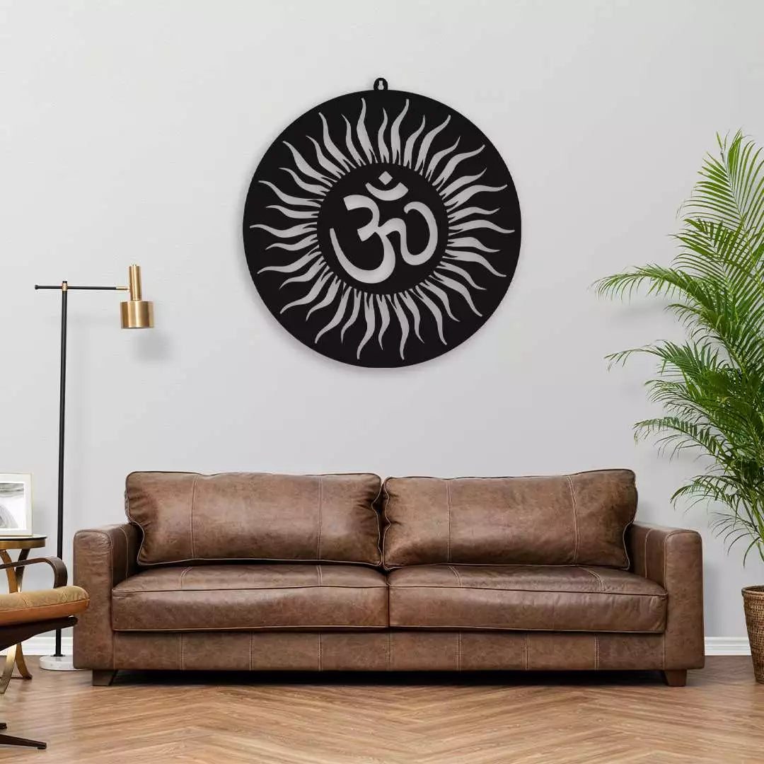 OM LED Wall Decor Light – Symbol of Peace & Cosmic Energy