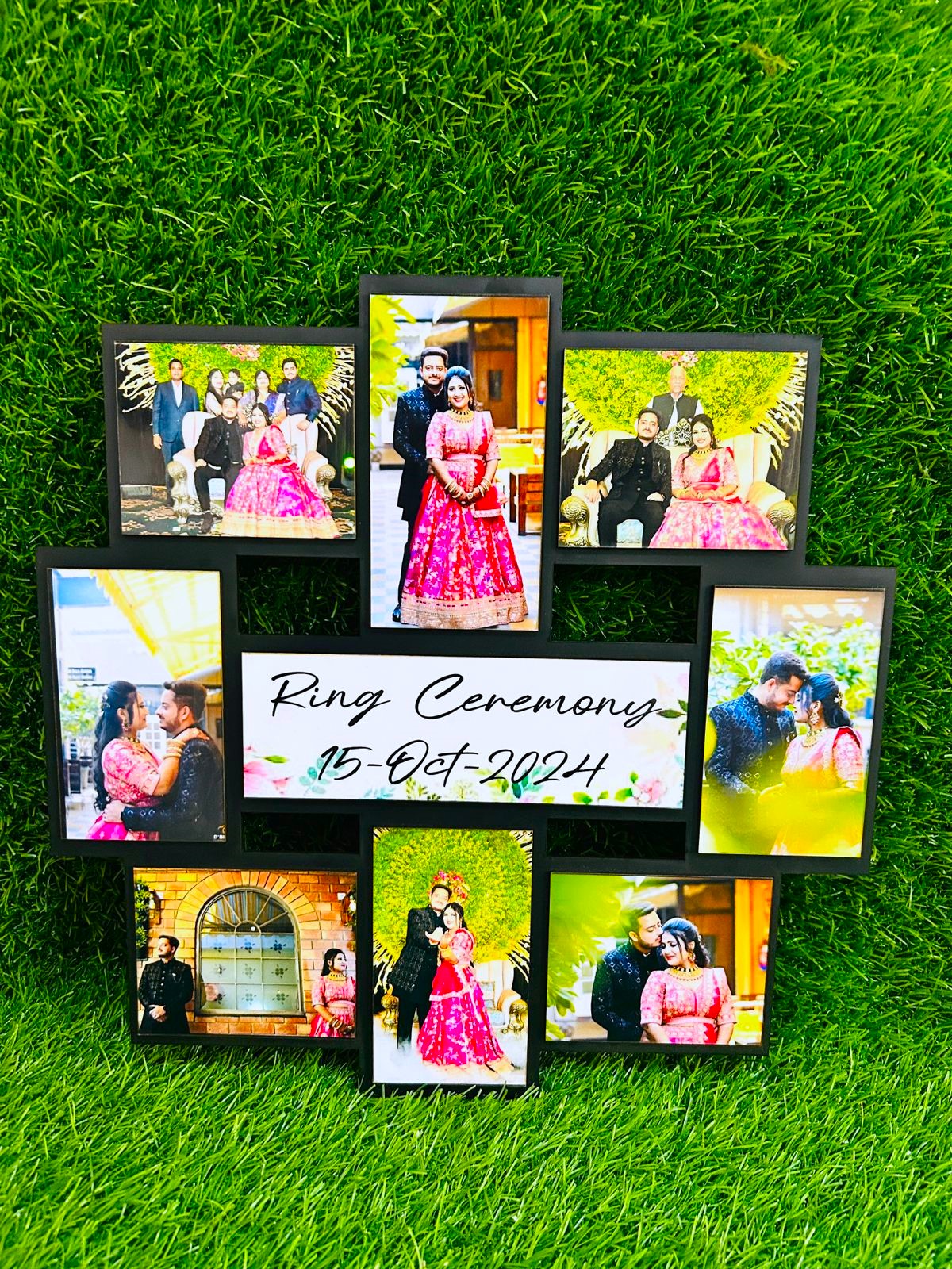 D1 PersonalizedcWooden Photo Frame collage