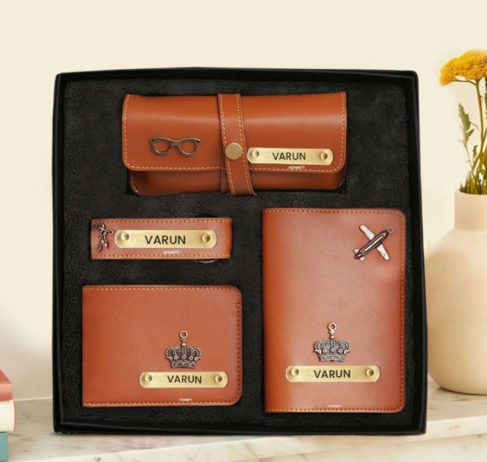 D3 Customized Wallet Combo |Eyewear|Key Chain|Passport Cover|