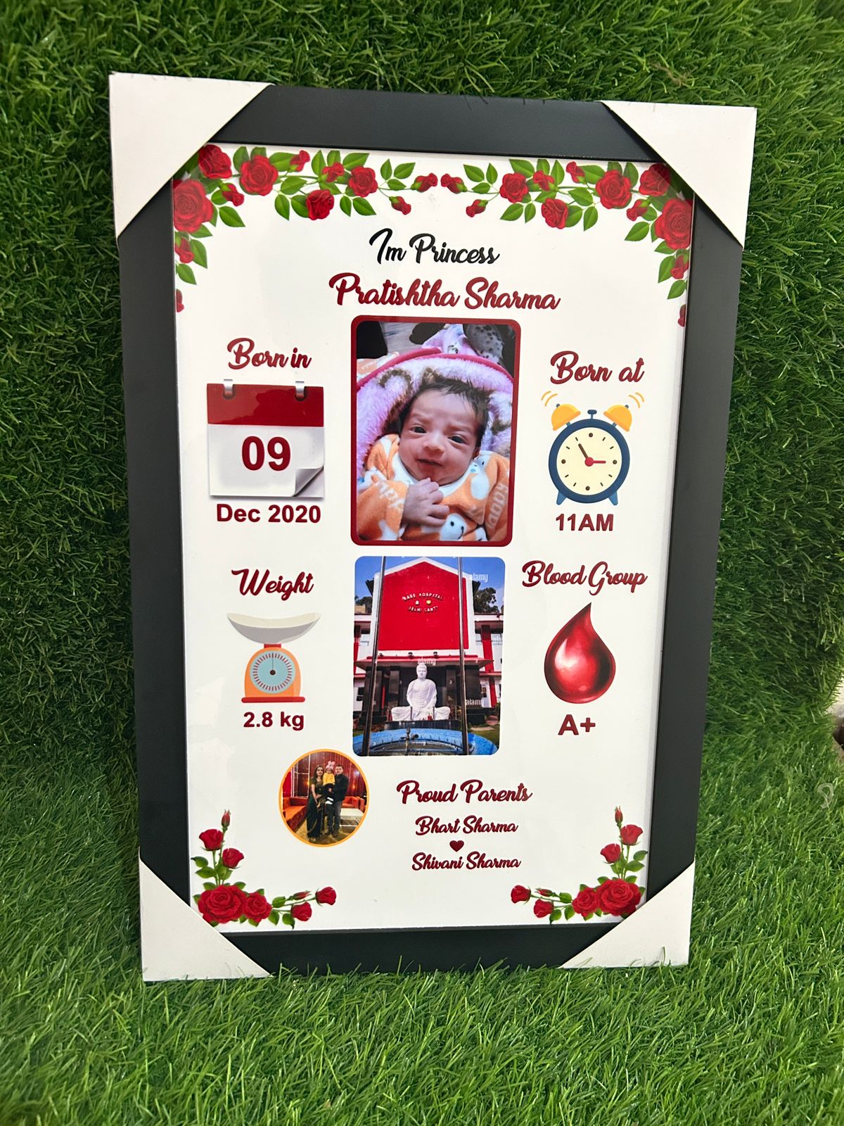 Newborn Memory Frame