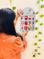 First Year Milestone Wall Hanging Baby Frame - Image 3