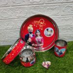 Karwa Chauth Premium Thali Set with Photo – Celebrate Love & Tradition Make this Karwa Chauth