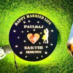 D1 Customized Round Shape Wall Hanging