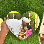 D3 Personalised Wooden Clock