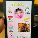 D1 Personalised Baby Frame