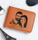 D2 Personalised Sketch Men Wallet - Image 3