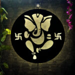 D1 Ganesh Ji LED Wall Decor Light - Image 5