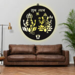 Ganesh Laxmi LED Wall Decor Light - Image 2