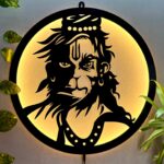 Bajrang Bali-Hanuman LED Wall Decor Light