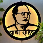 Baba Saheb Ambedkar LED Wall Decor Light