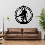 Lord Ram LED Wall Decor Light (Standing Pose) – Embodying Dharma & Divine Grace - Image 4