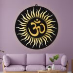 OM LED Wall Decor Light – Symbol of Peace & Cosmic Energy - Image 4