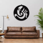 OM Ganesha LED Wall Decor Light – Harmony, Wisdom & Divine Blessings - Image 2