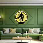 Lord Ram LED Wall Decor Light (Standing Pose) – Embodying Dharma & Divine Grace - Image 3