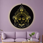 GODDESS DURGA LED Wall Decor Light - Image 4