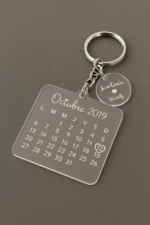 D1 Pesonalised Acrylic 3d Key Ring - Image 4