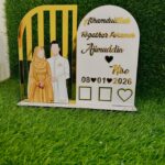 Couple Thumb Table Top With Name