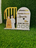 Couple Thumb Table Top With Name