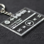 D3 Pesonalised Acrylic 3d Key Ring