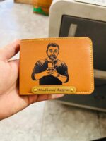 D4 Personalised Sketch Men Wallet