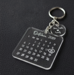 D1 Pesonalised Acrylic 3d Key Ring